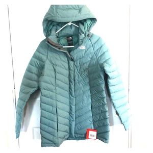 Women NWT North Face jacket Mahale Mineral blue M